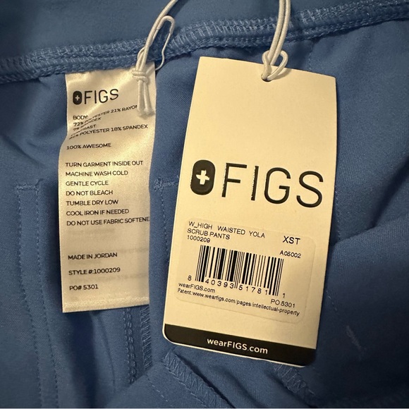FIGS High-Rise Yola Skinny Scrub Pants *BRAND NEW WITH TAGS* - Picture 7 of 7